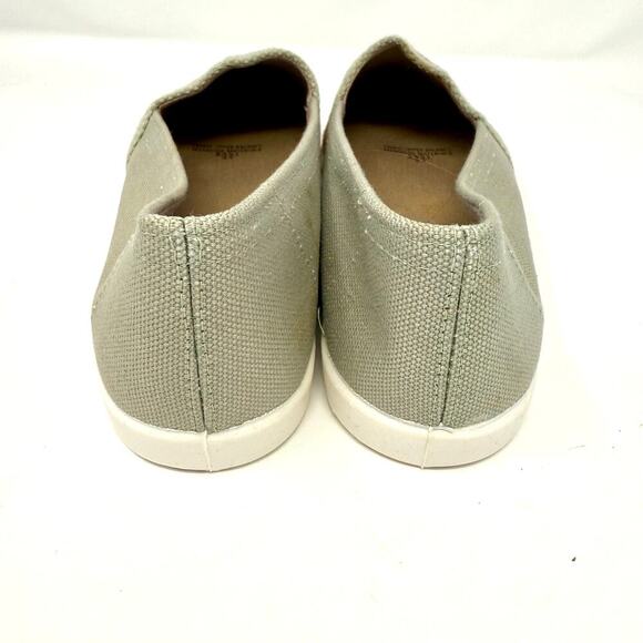 Vintage Coasters Espadrille-Look Woven Flats Khaki Size 8 New in Box! - Picture 5 of 8